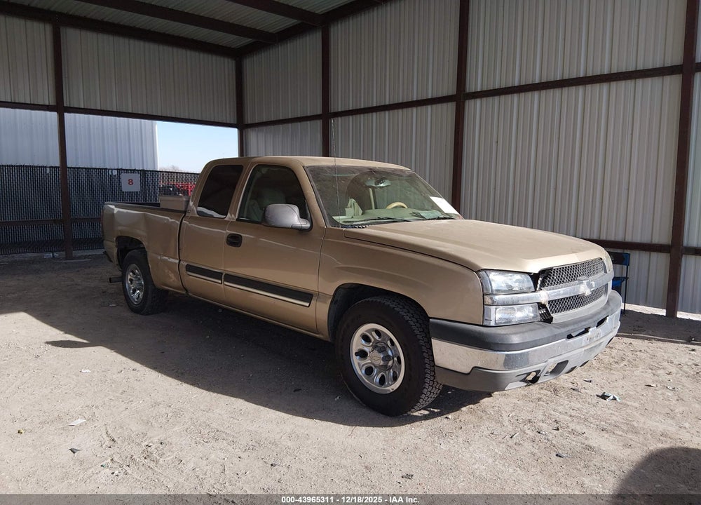 2004 CHEVROLET SILVERADO 1500 WORK TRUCK VIN: 1GCEC19XX4Z123809