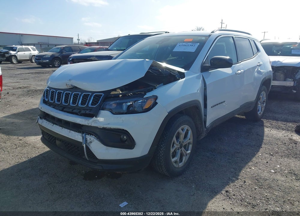 2025 JEEP COMPASS LATITUDE 4X4 VIN: 3C4NJDBN9ST505575