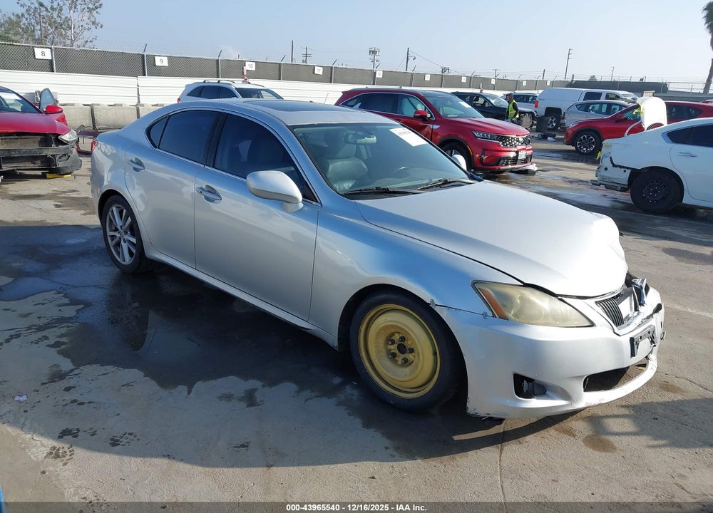 2006 LEXUS IS 250 VIN: JTHBK262365005078