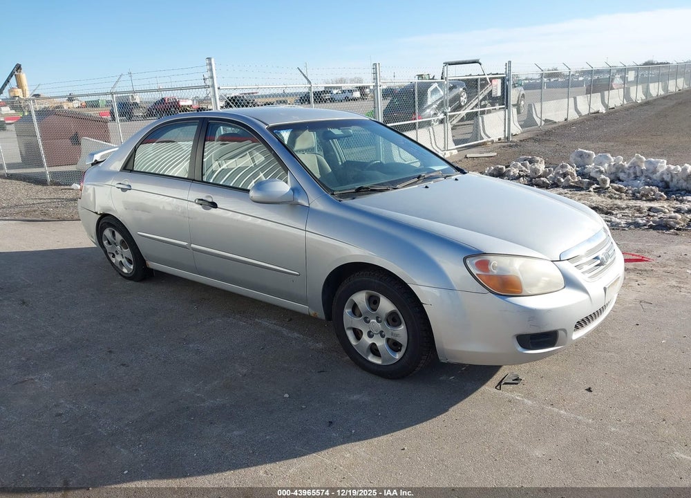 2007 KIA SPECTRA EX VIN: KNAFE121775412661
