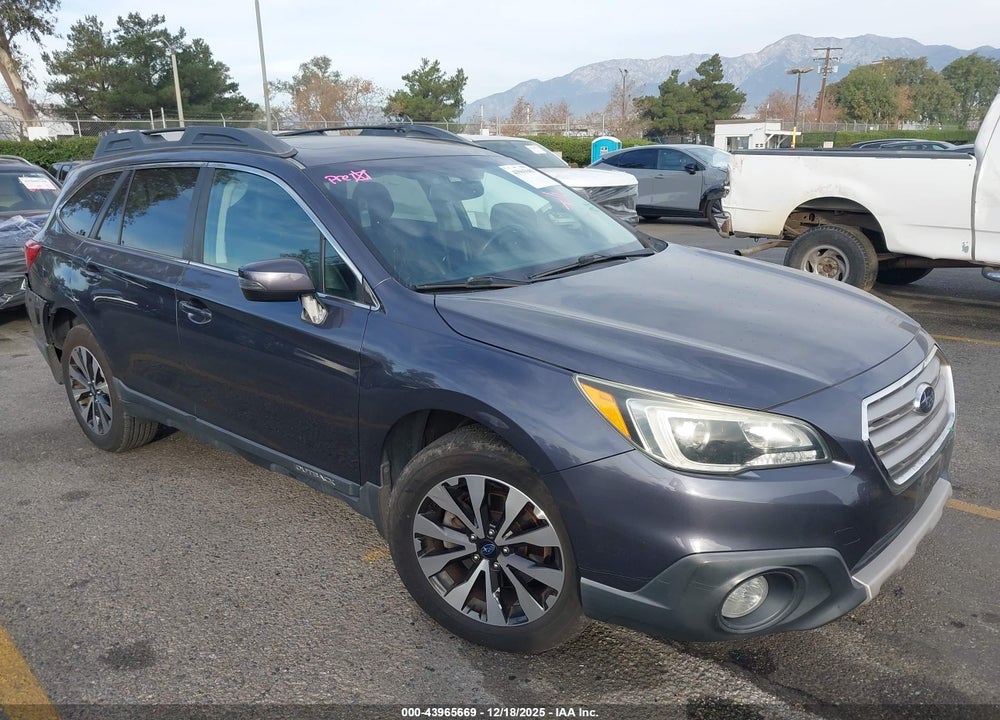 2015 SUBARU OUTBACK 2.5I LIMITED VIN: 4S4BSALC4F3309357
