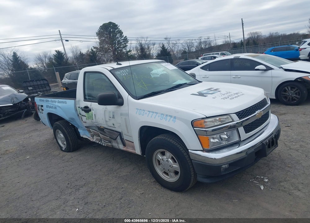 2008 CHEVROLET COLORADO LT VIN: 1GCCS349988183073