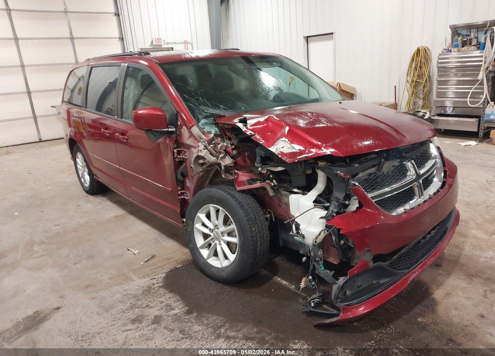 2014 DODGE GRAND CARAVAN SXT VIN: 2C4RDGCG8ER128772