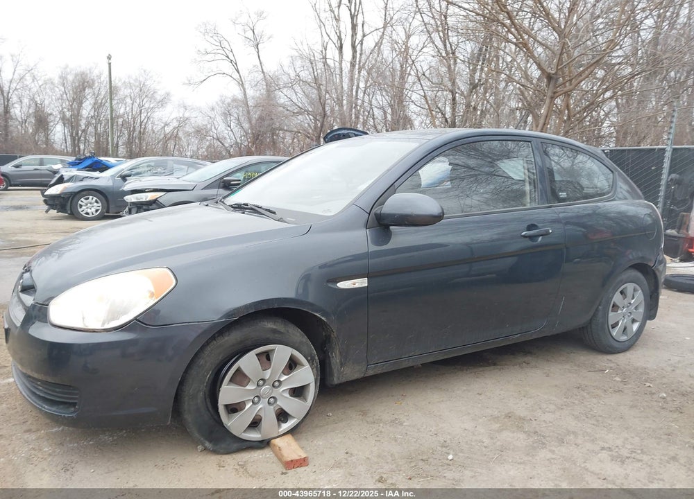 2009 HYUNDAI ACCENT GS VIN: KMHCM36C09U125022