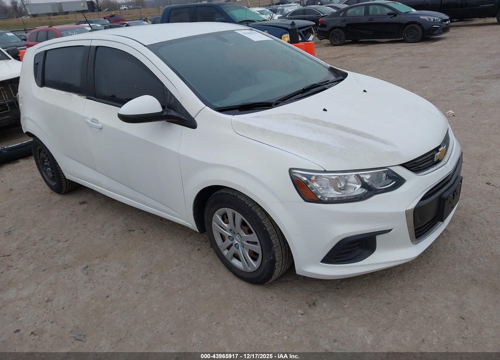 2017 CHEVROLET SONIC LT AUTO VIN: 1G1JG6SH5H4174679