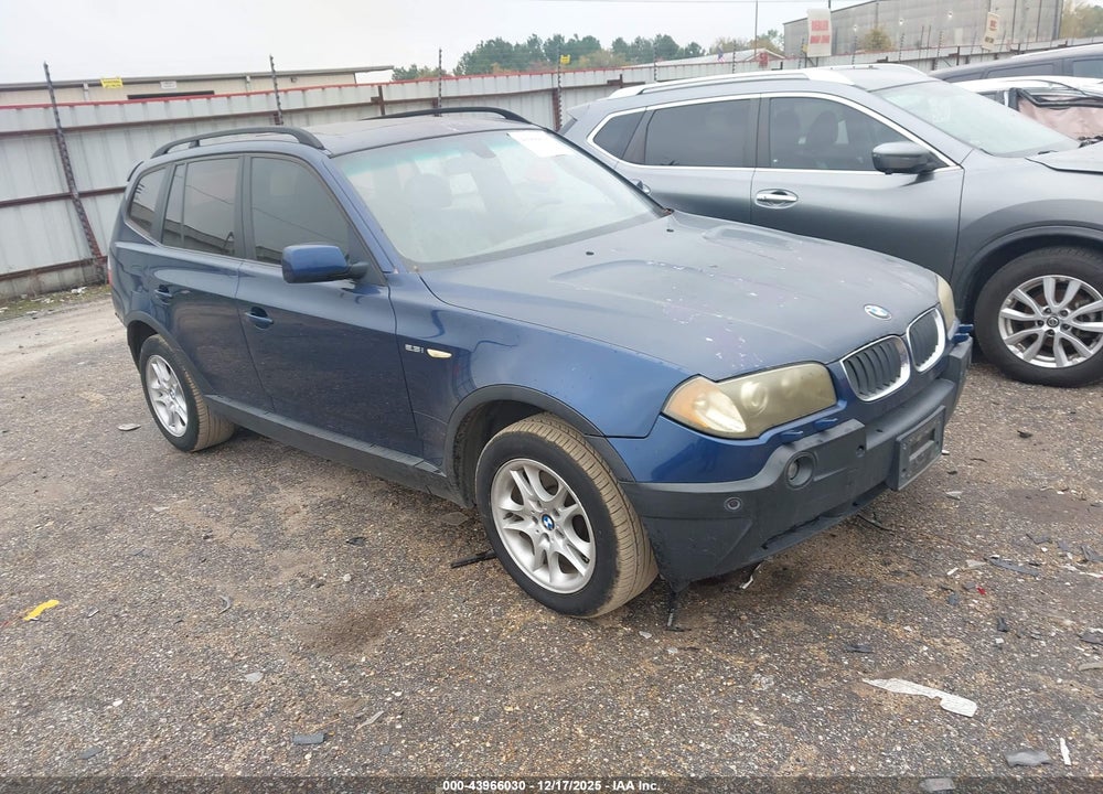 2004 BMW X3 2.5I VIN: WBXPA73414WC44610