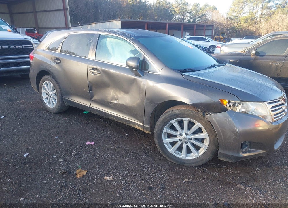 2012 TOYOTA VENZA LE VIN: 4T3ZA3BB8CU059995