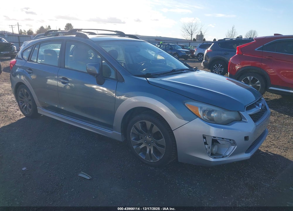 2012 SUBARU IMPREZA 2.0I SPORT LIMITED VIN: JF1GPAS66CH217551