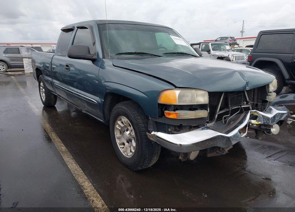 2006 GMC SIERRA 1500 SLE1 VIN: 1GTEC19Z96Z216034