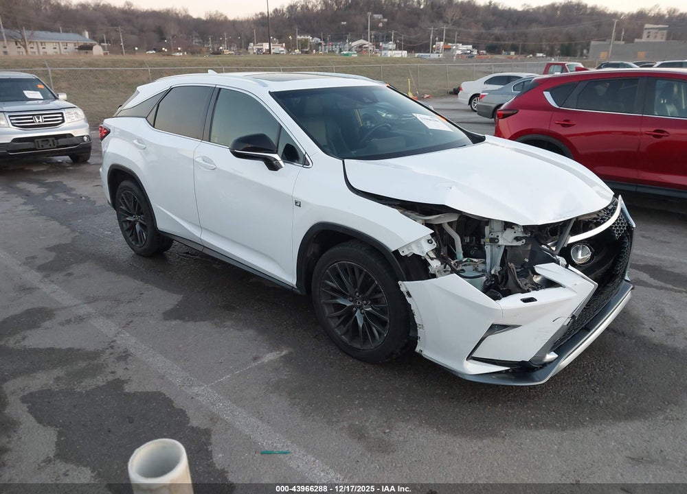 2017 LEXUS RX 350 F SPORT VIN: 2T2BZMCA5HC091886
