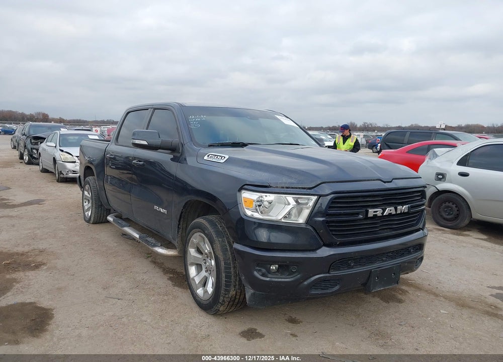 2021 RAM 1500 LONE STAR  4X2 5'7 BOX VIN: 1C6RREFTXMN746953