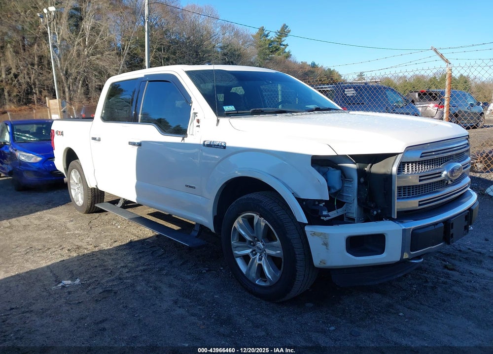 2015 FORD F-150 PLATINUM VIN: 1FTEW1EF2FFA07836