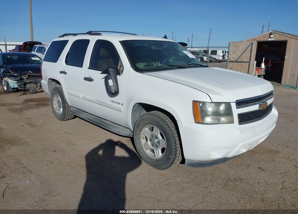 2007 CHEVROLET TAHOE LS VIN: 1GNFC13J47R243075
