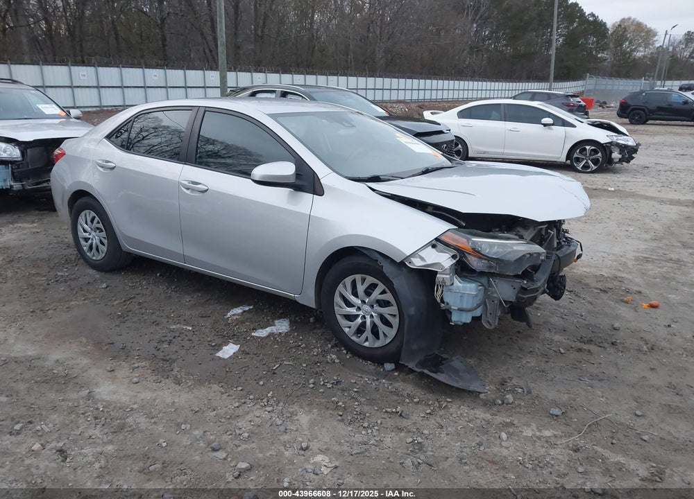 2019 TOYOTA COROLLA LE VIN: 2T1BURHE8KC134684
