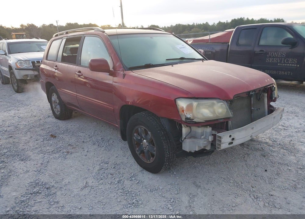 2004 TOYOTA HIGHLANDER V6 VIN: JTEDP21A040019228