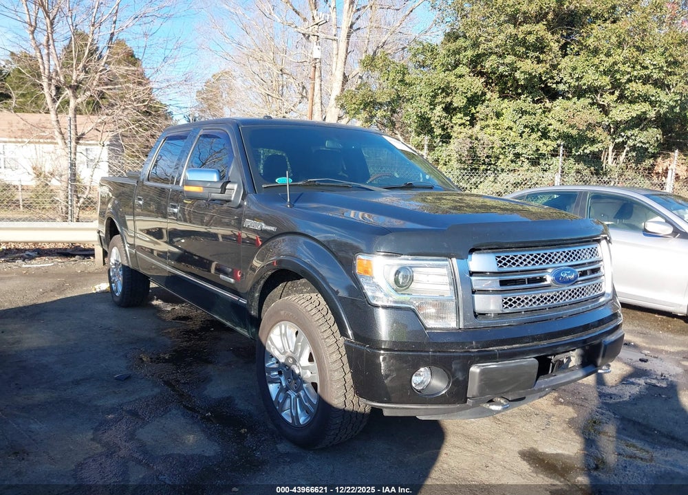 2013 FORD F-150 PLATINUM VIN: 1FTFW1ET6DFD52679