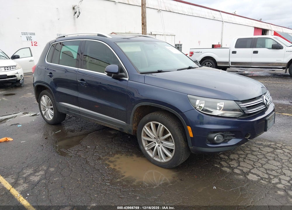 2015 VOLKSWAGEN TIGUAN SE VIN: WVGBV7AX3FW561938