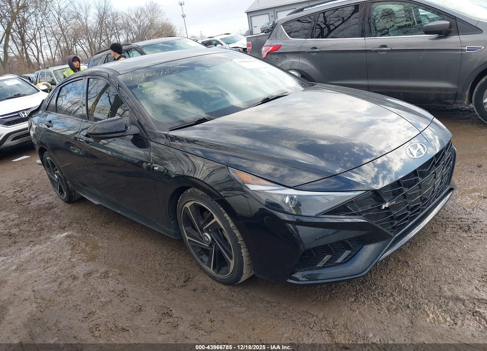 2022 HYUNDAI ELANTRA N LINE VIN: KMHLR4AF6NU362455