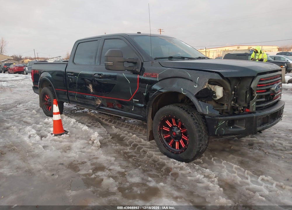2016 FORD F-150 LARIAT VIN: 1FTFW1EG0GFC45960