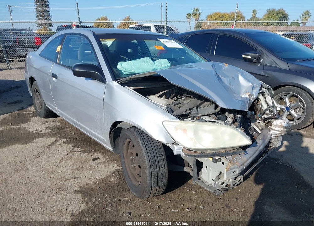 2005 HONDA CIVIC VP VIN: 1HGEM22165L039582