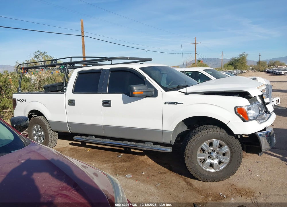 2011 FORD F-150 XLT VIN: 1FTFW1EF9BKD71581
