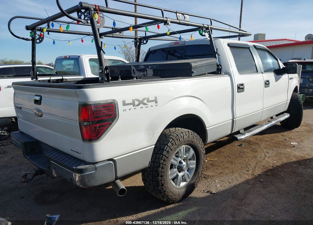 2011 FORD F-150 XLT VIN: 1FTFW1EF9BKD71581