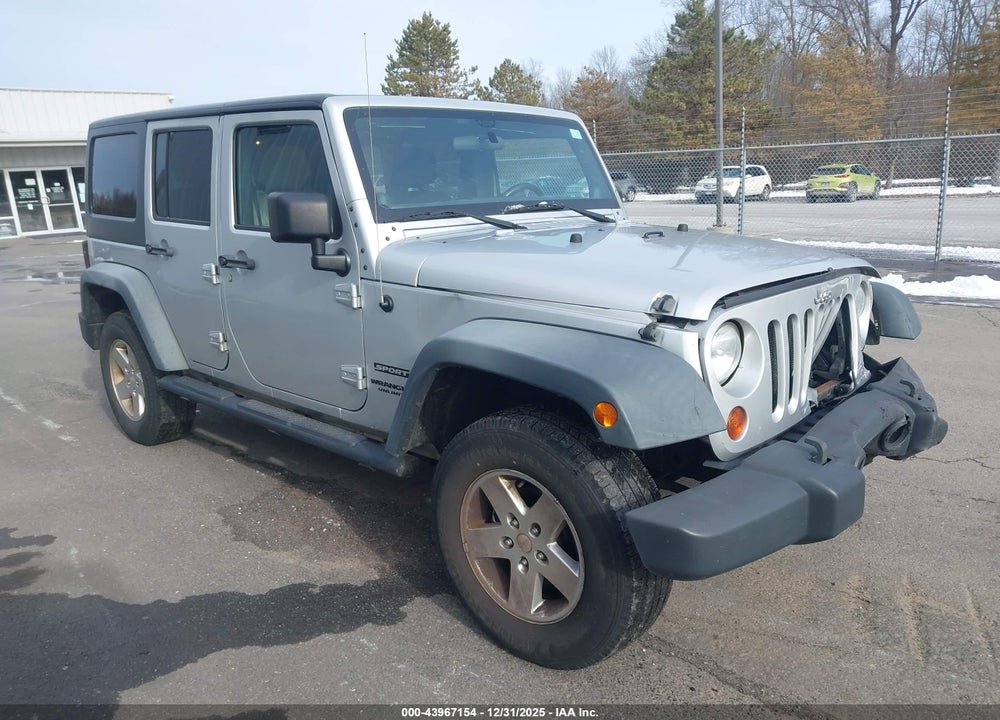 2011 JEEP WRANGLER UNLIMITED SPORT VIN: 1J4BA3H18BL503291