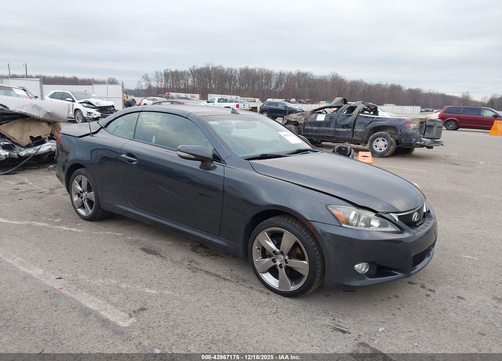 2011 LEXUS IS 250C VIN: JTHFF2C22B2519378