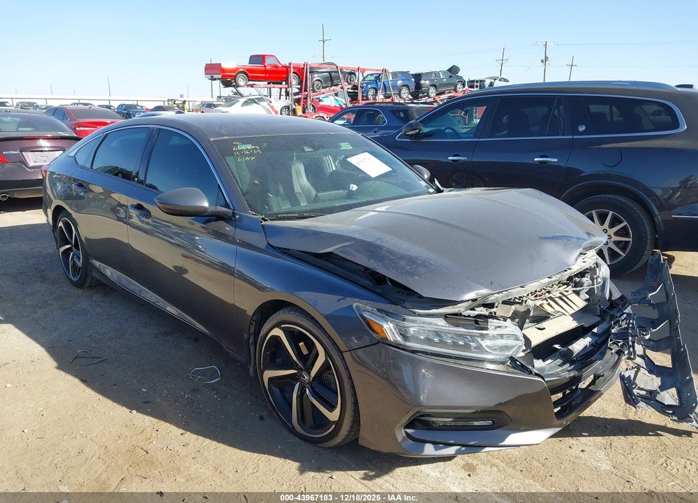 2019 HONDA ACCORD SPORT VIN: 1HGCV1F3XKA116326