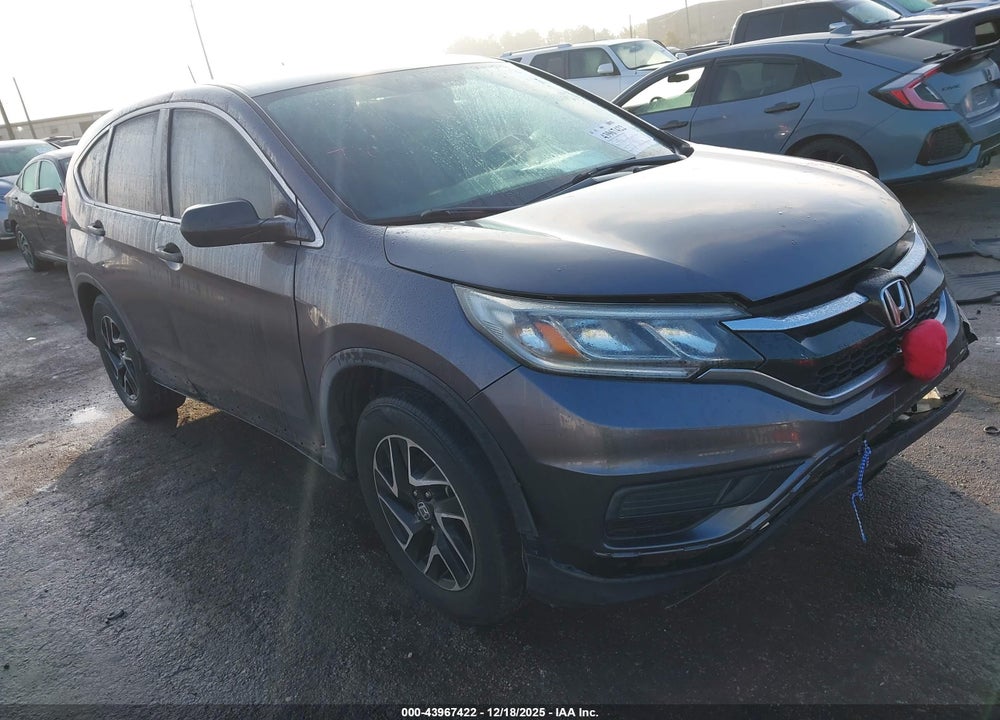 2016 HONDA CR-V SE VIN: 2HKRM3H45GH547119