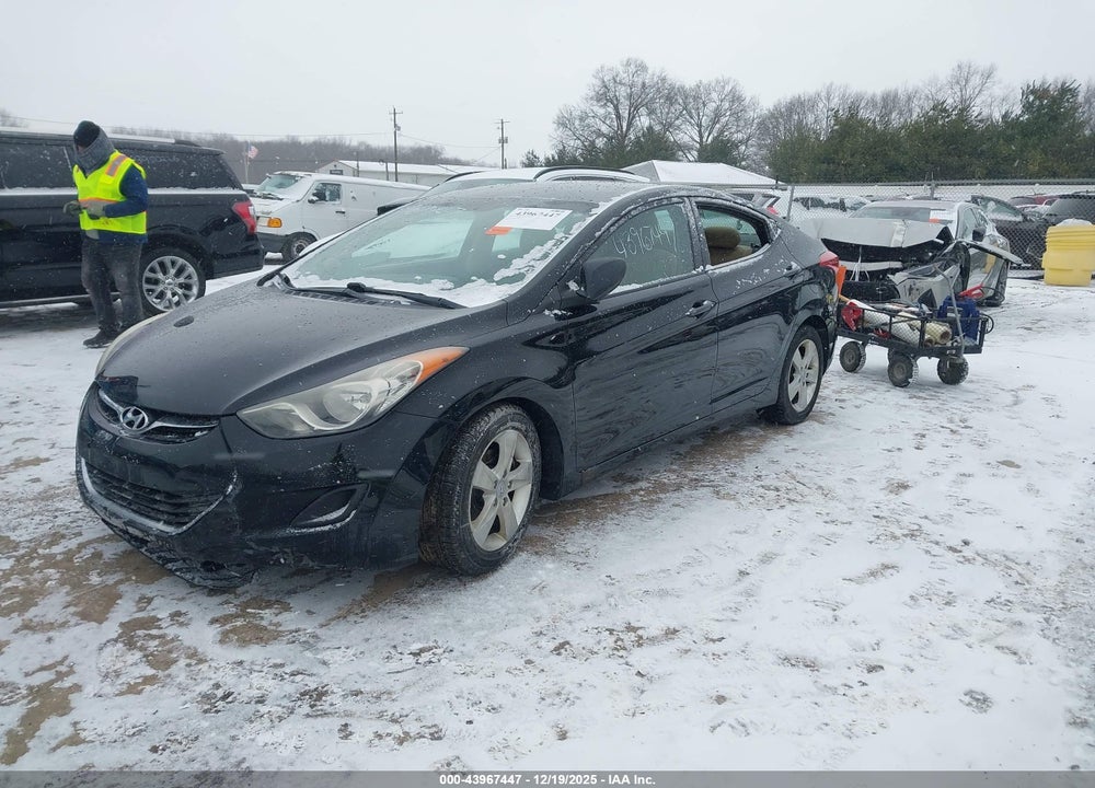 2011 HYUNDAI ELANTRA GLS (ULSAN PLANT) VIN: KMHDH4AE2BU129702