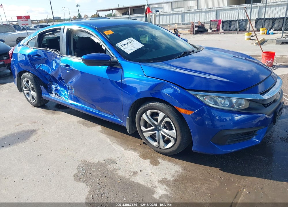 2017 HONDA CIVIC LX VIN: 19XFC2F51HE066320