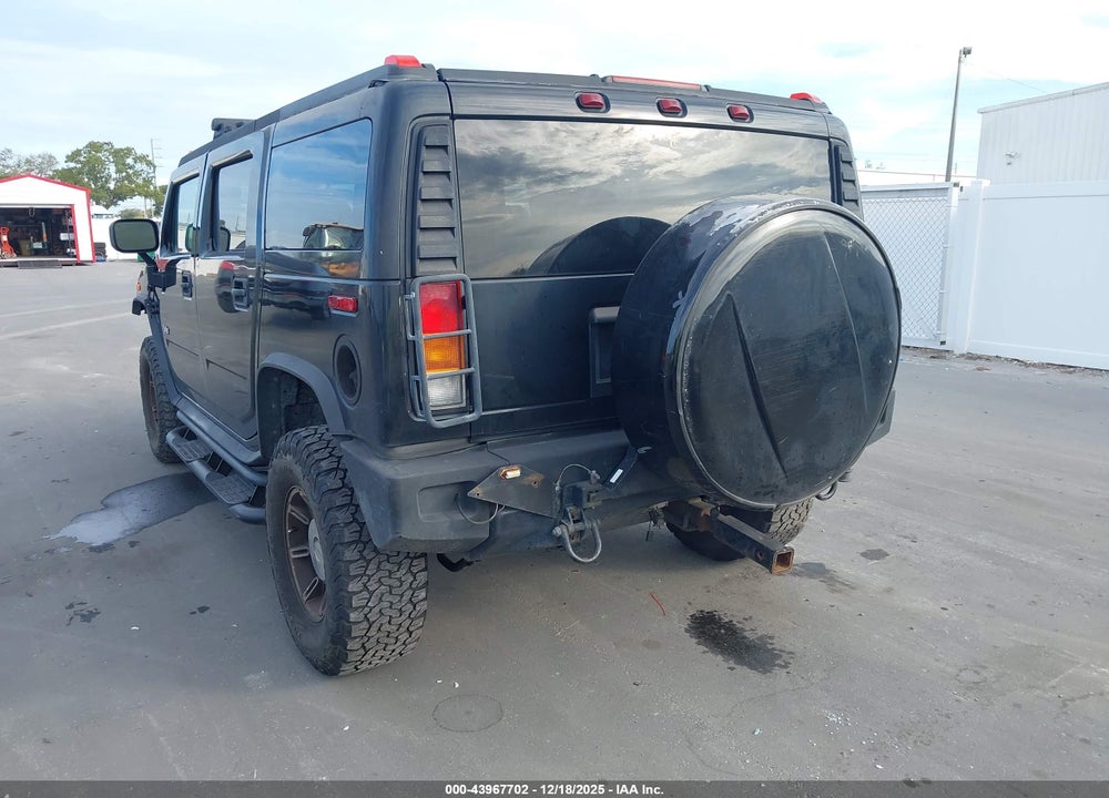 2004 HUMMER H2 VIN: 5GRGN23U74H110401