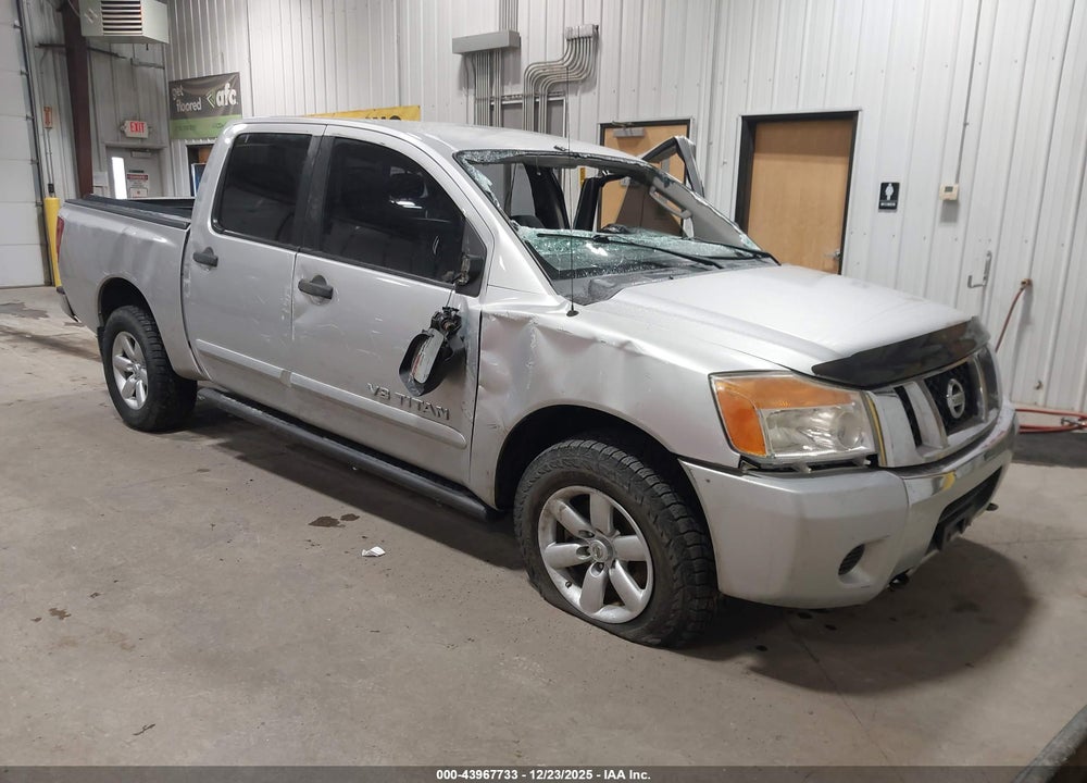 2008 NISSAN TITAN SE VIN: 1N6AA07C28N312589