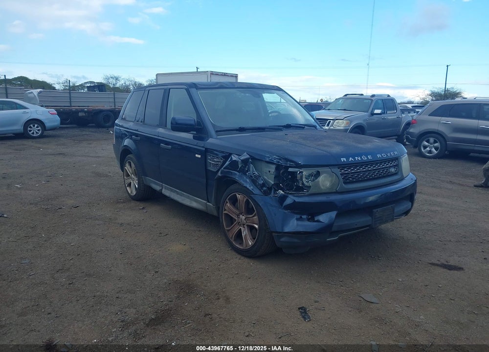 2011 LAND ROVER RANGE ROVER SPORT SUPERCHARGED VIN: SALSH2E49BA297445