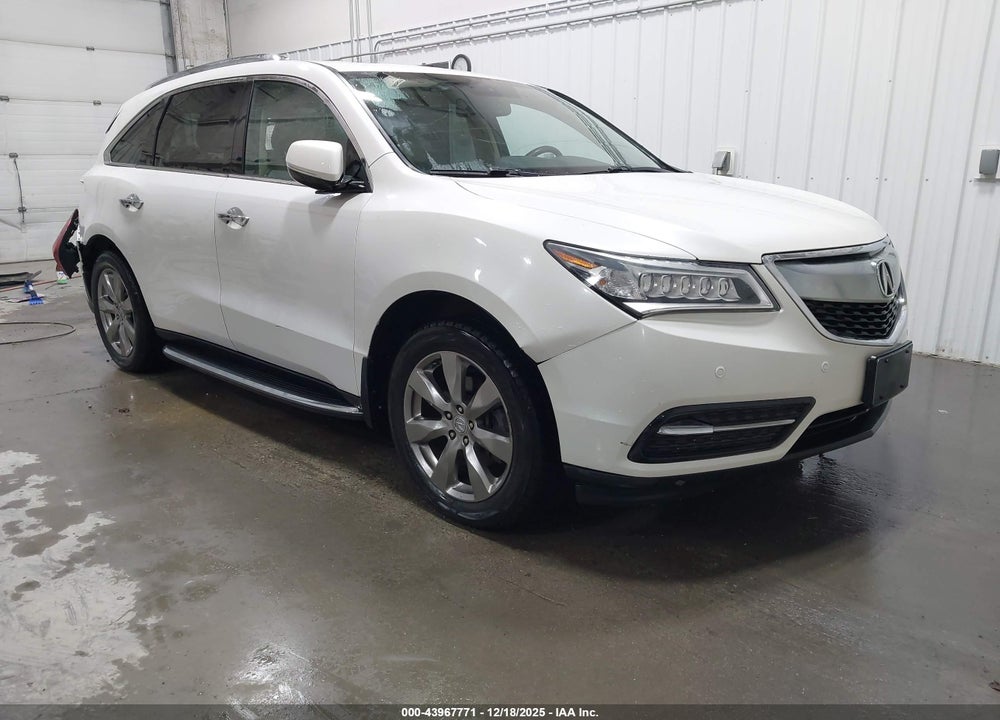 2014 ACURA MDX ADVANCE PKG W/ENTERTAINMENT PKG VIN: 5FRYD4H89EB001633