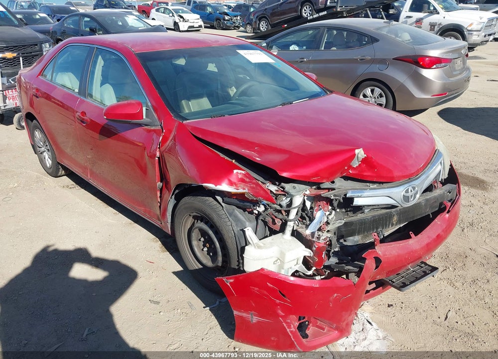 2012 TOYOTA CAMRY LE VIN: 4T4BF1FK7CR245396
