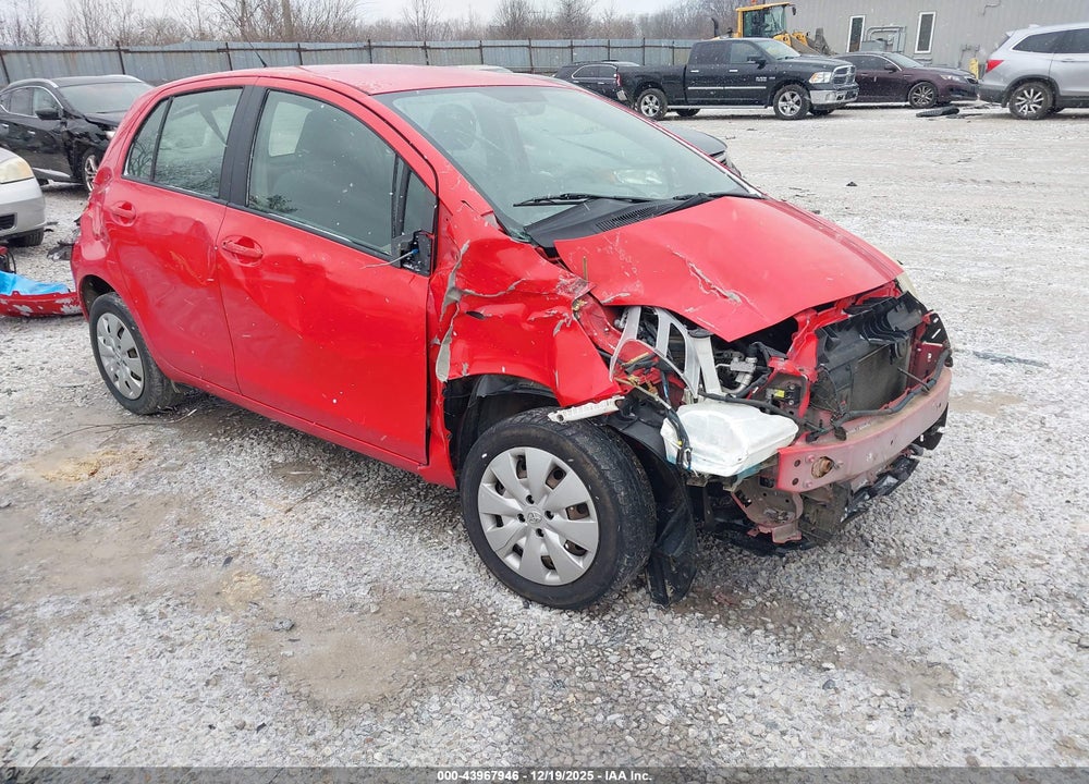 2010 TOYOTA YARIS VIN: JTDKT4K3XA5297944