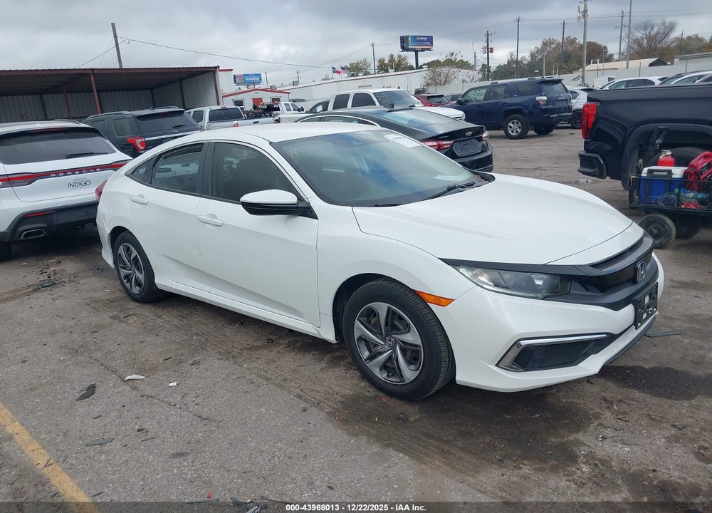 2020 HONDA CIVIC LX VIN: 19XFC2F67LE019620