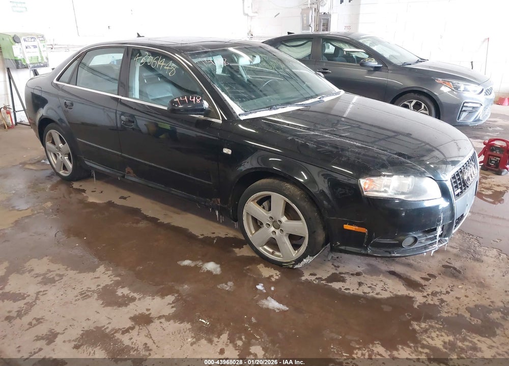 2008 AUDI A4 3.2 QUATTRO VIN: WAUDH78E88A154574