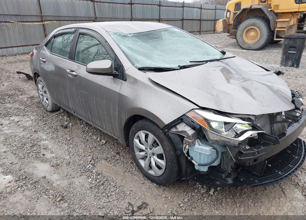 2016 TOYOTA COROLLA LE VIN: 2T1BURHE9GC659275