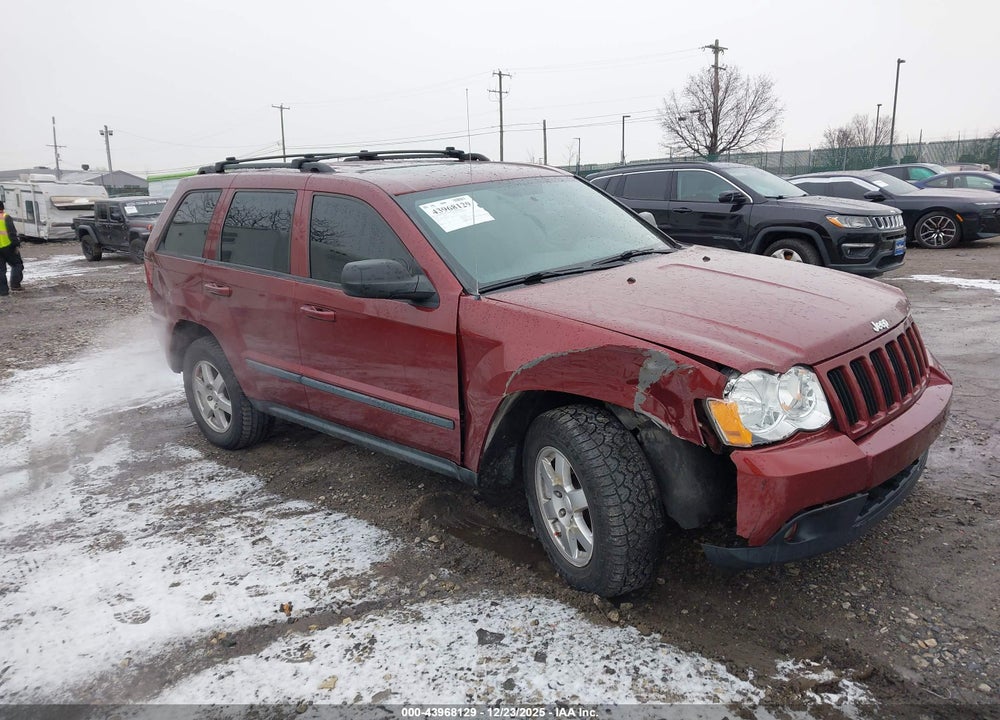 2008 JEEP GRAND CHEROKEE LAREDO VIN: 1J8GR48K58C181021