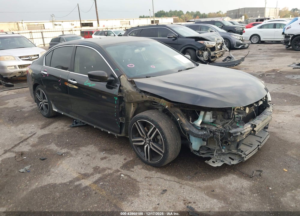 2017 HONDA ACCORD SPORT VIN: 1HGCR2F53HA216529