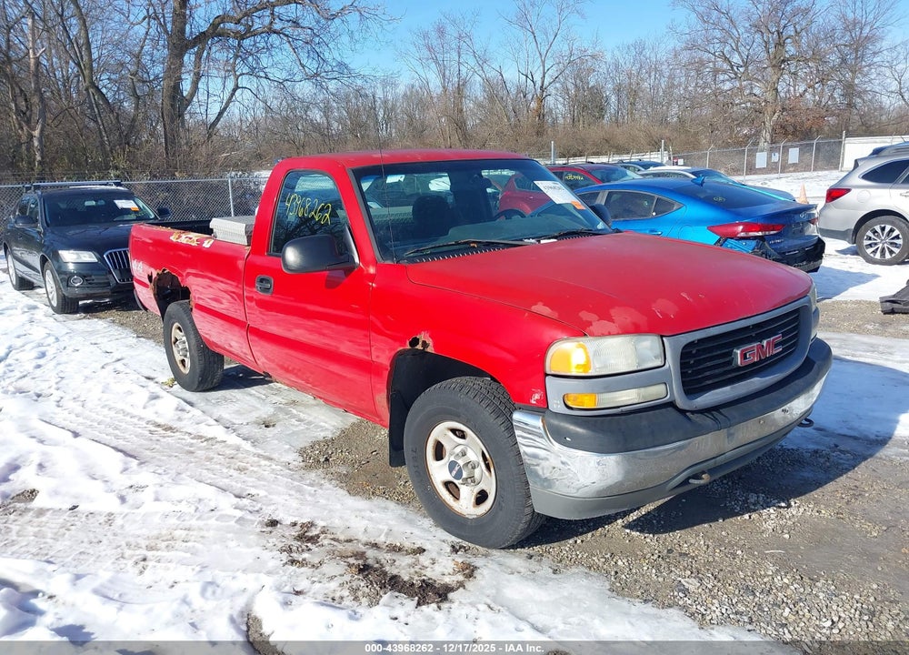 2002 GMC SIERRA 1500 STANDARD VIN: 1GTEK14W02Z206566