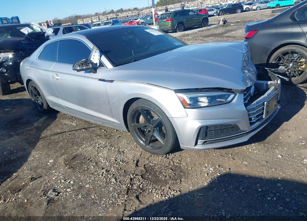 2018 AUDI A5 2.0T PREMIUM VIN: WAUTNAF53JA011106