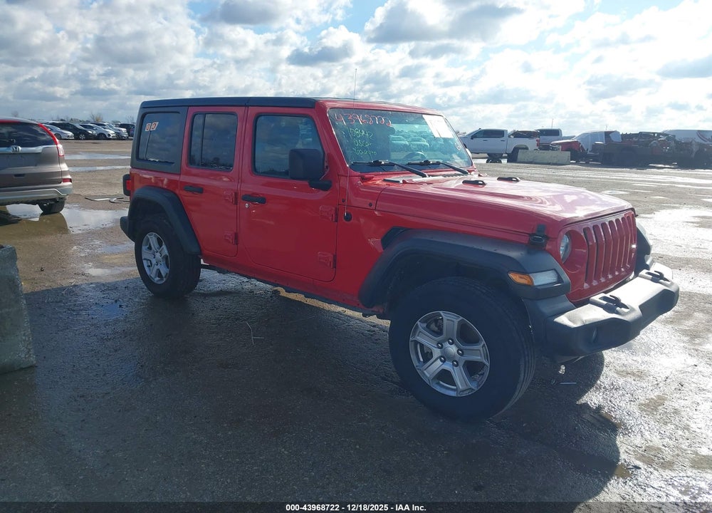 2019 JEEP WRANGLER UNLIMITED SPORT S 4X4 VIN: 1C4HJXDN3KW689465