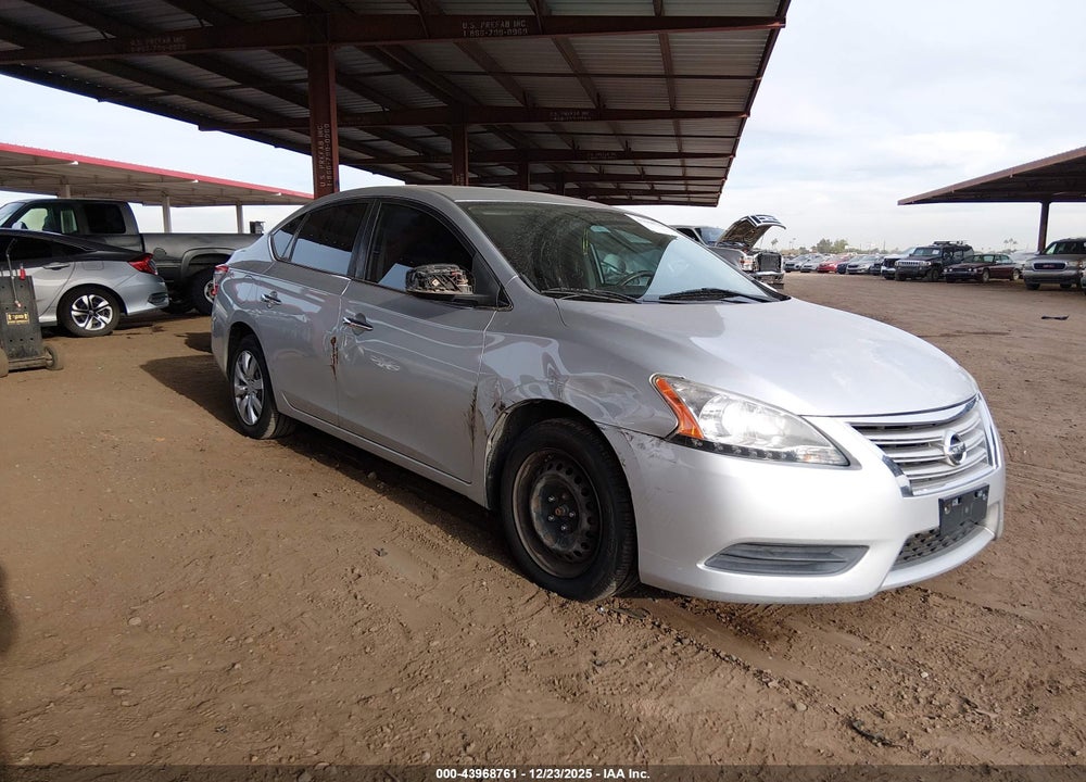 2015 NISSAN SENTRA FE+ S/S/SL/SR/SV VIN: 3N1AB7AP8FL630110