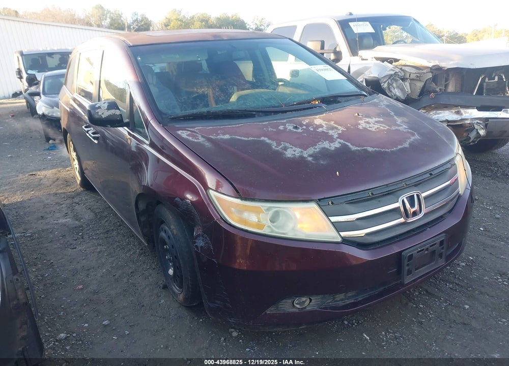 2013 HONDA ODYSSEY EX-L VIN: 5FNRL5H62DB028975
