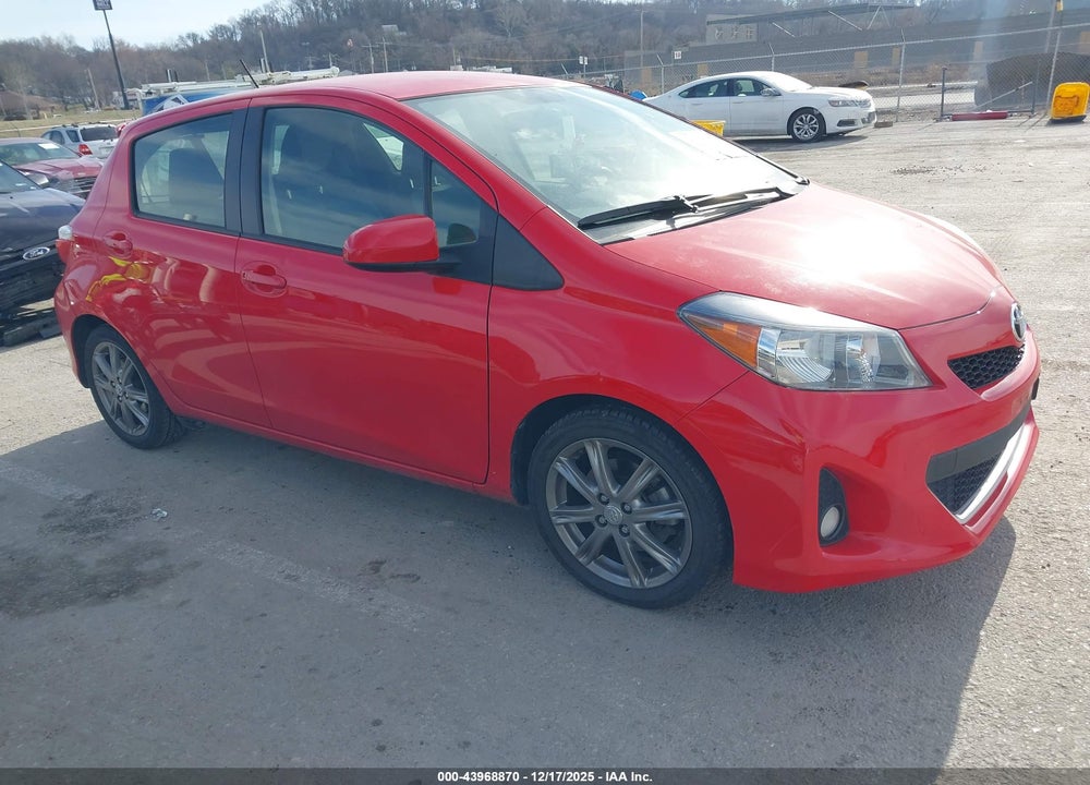 2014 TOYOTA YARIS SE (TMC/CBU PLANT) VIN: JTDKTUD37ED583310