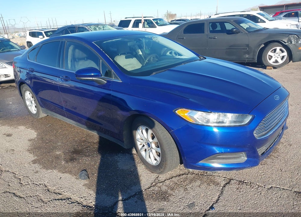 2016 FORD FUSION S VIN: 3FA6P0G7XGR282138